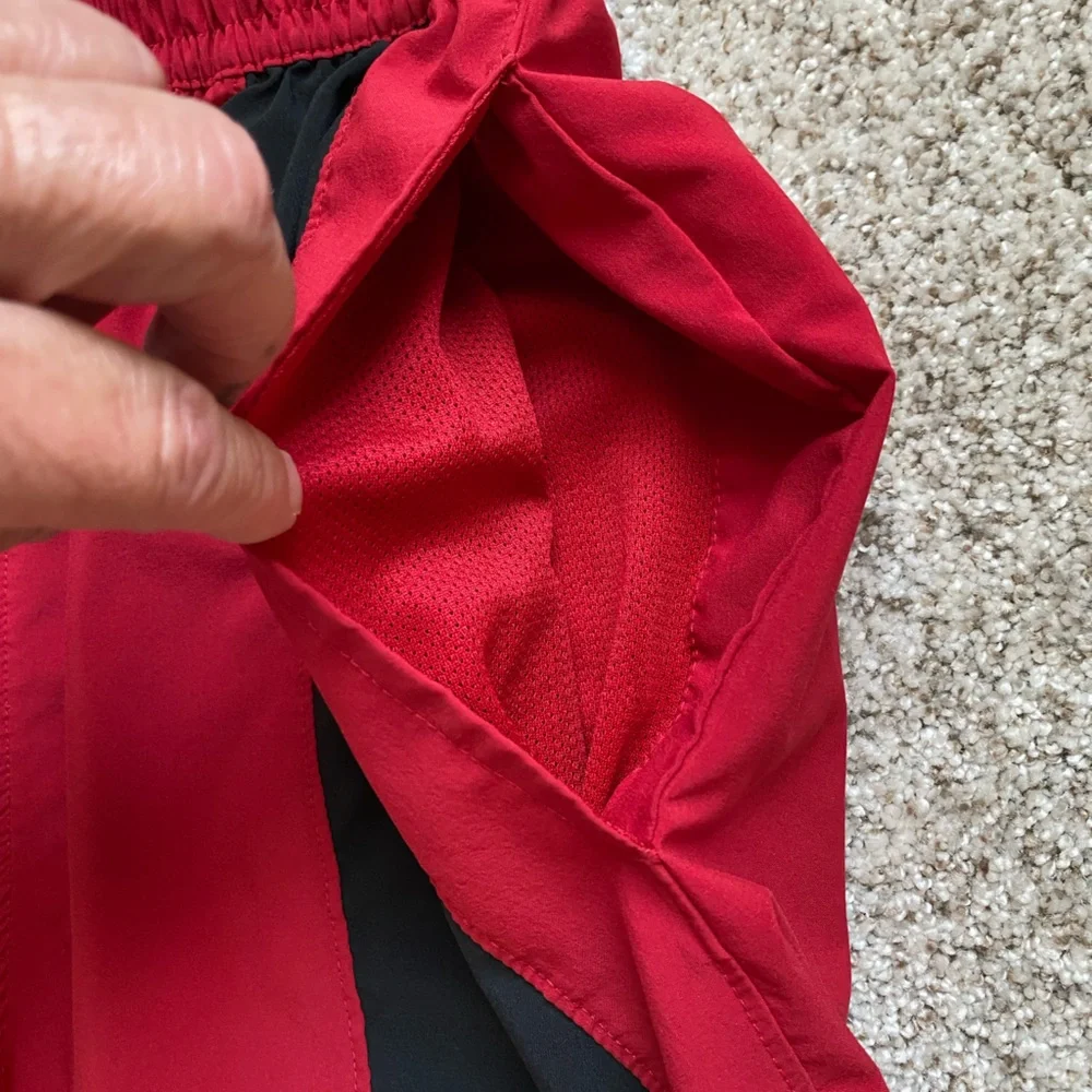 Men’s Jordan Black and Red Shorts